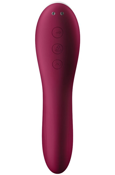 Satisfyer Dual Crush Rot - Luftdruck-Vibrator 3