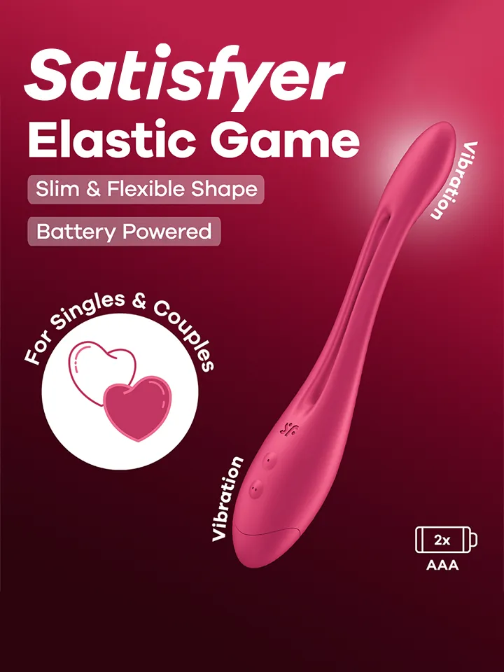 Satisfyer Elastic Game Pink Battery Series - Paarvibrator 1 [full]