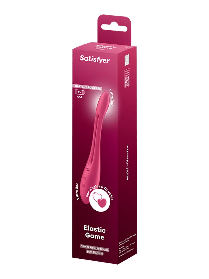 Satisfyer Elastic Game Pink Battery Series - Paarvibrator 5 [full]