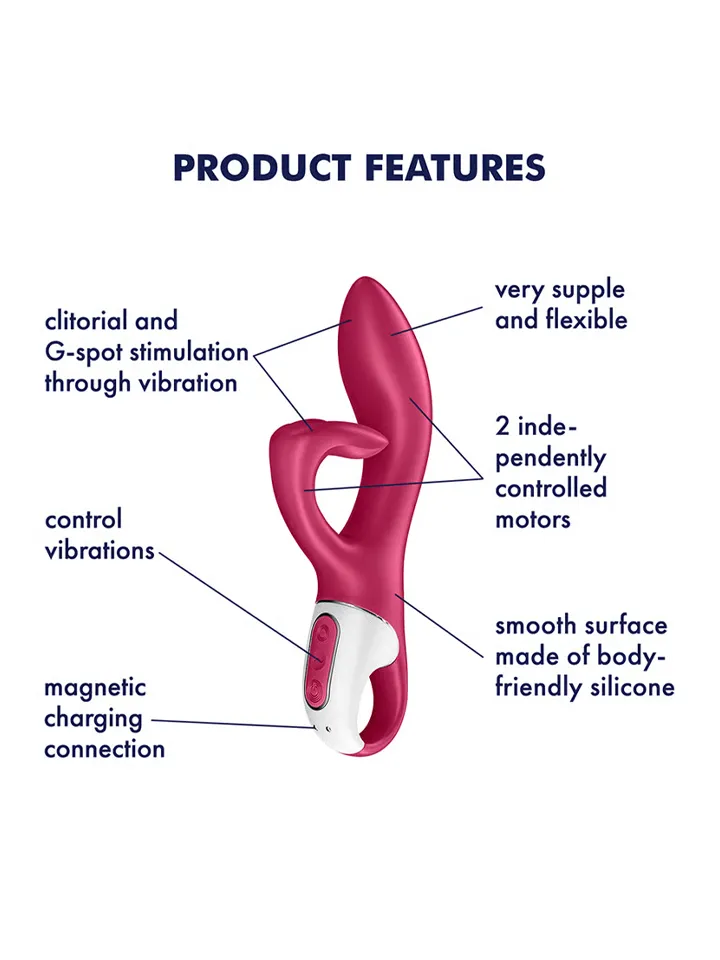 Satisfyer Embrace Me Rabbit Vibrator Berry - Rabbit-Vibrator 2 [full]