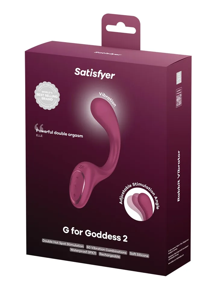 Satisfyer G for Goddess 2 Wine Red - G-Punkt-Vibrator 4 [full]