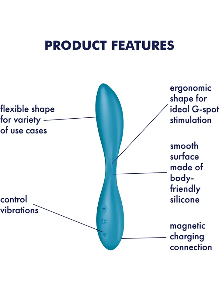 Satisfyer G-Spot Flex 1 Petrol - G-Punkt-Vibrator 2