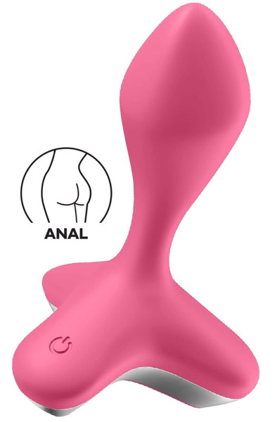 Satisfyer Game Changer Plug Vibrator Pink - Vibrierender Analplug 1