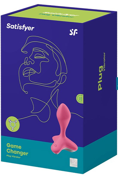 Satisfyer Game Changer Plug Vibrator Pink - Vibrierender Analplug 5