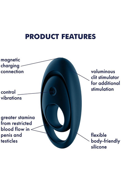 Satisfyer Glorious Duo - Penis- und Hodensackringe 2