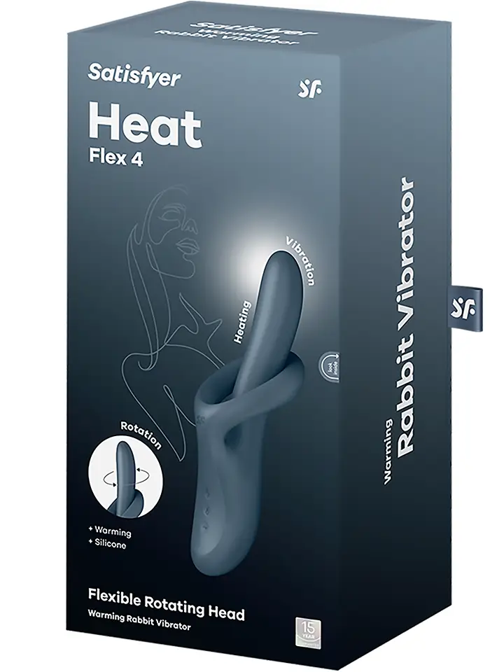 Satisfyer Heat Flex 4 Grey - G-Punkt-Vibrator 5