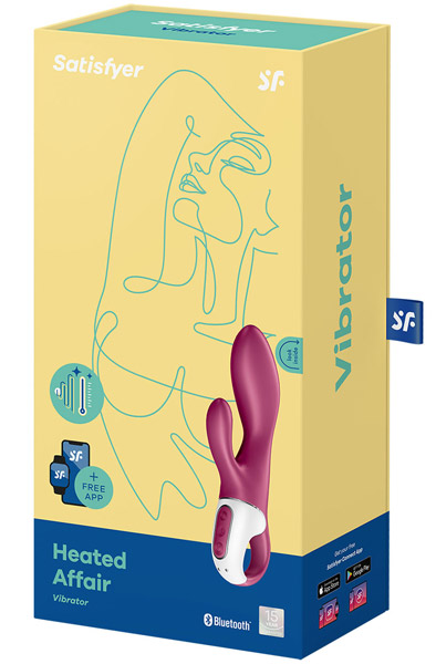 Satisfyer Heated Affair - App-gesteuerter Kaninchen-Vibrator 4