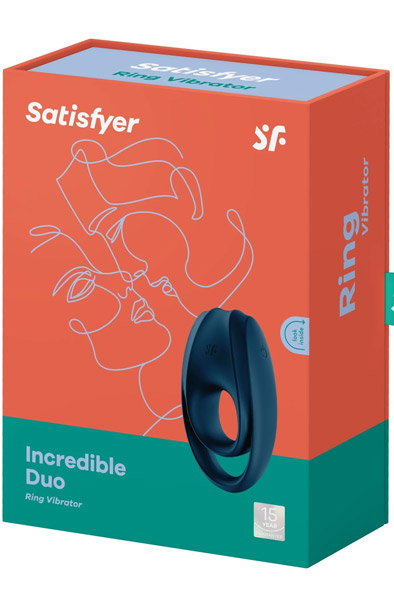 Satisfyer Incredible Duo - Penis- und Hodensackringe 3