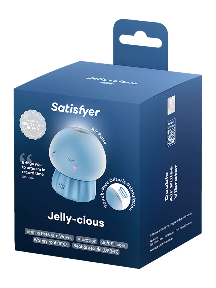 Satisfyer Jelly-Cious Baby Blue - Klitoris-Vibrator 4 [full]