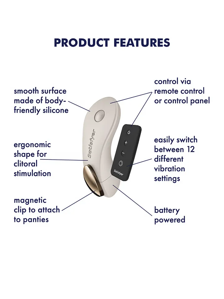 Satisfyer Little Secret Battery Powered - Vibrationshöschen 2 [full]