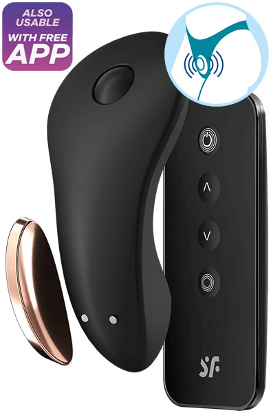 Satisfyer Little Secret Black - Vibrationshöschen 1