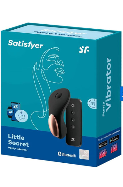Satisfyer Little Secret Black - Vibrationshöschen 5