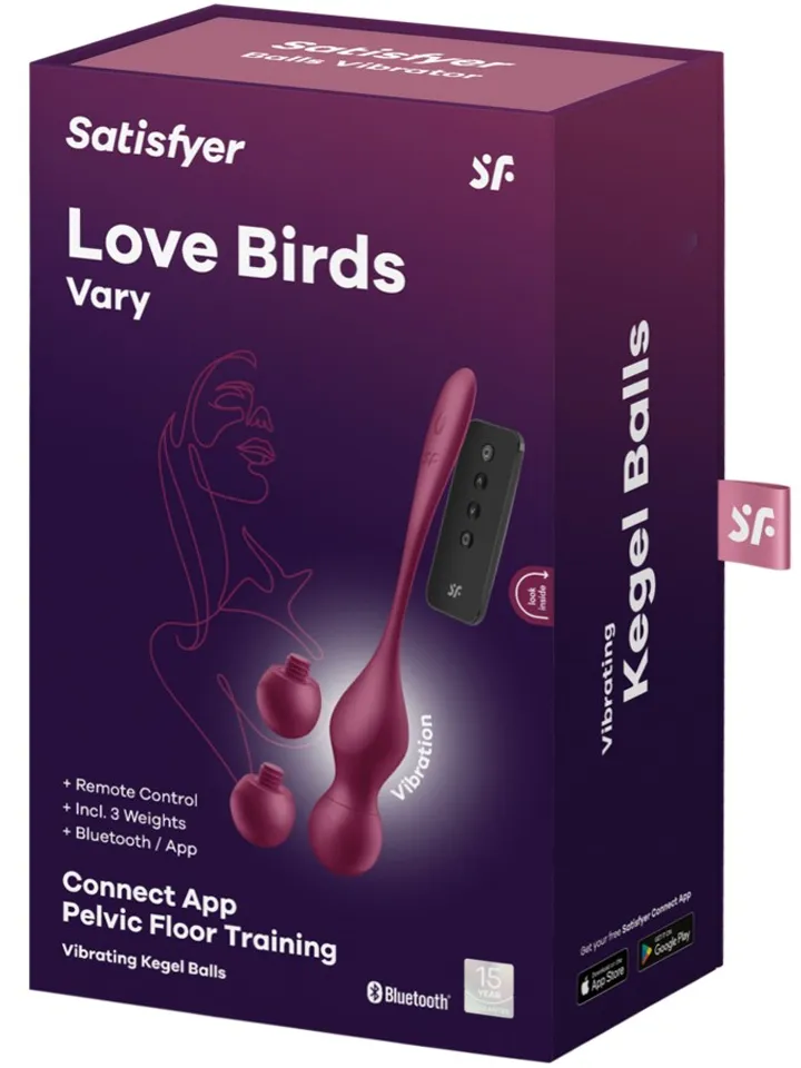 Satisfyer Love Birds Vary Connect App - App-gesteuerte Vibratoren 4