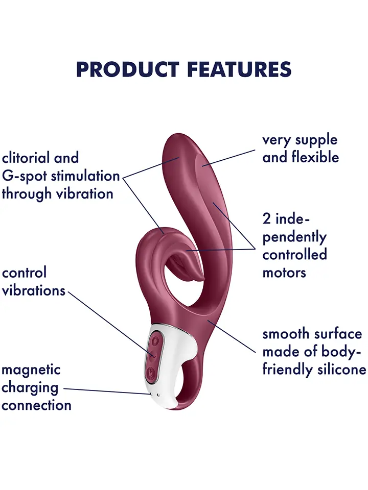 Satisfyer Love Me Rabbit Vibrator Rot - Rabbit-Vibrator 2