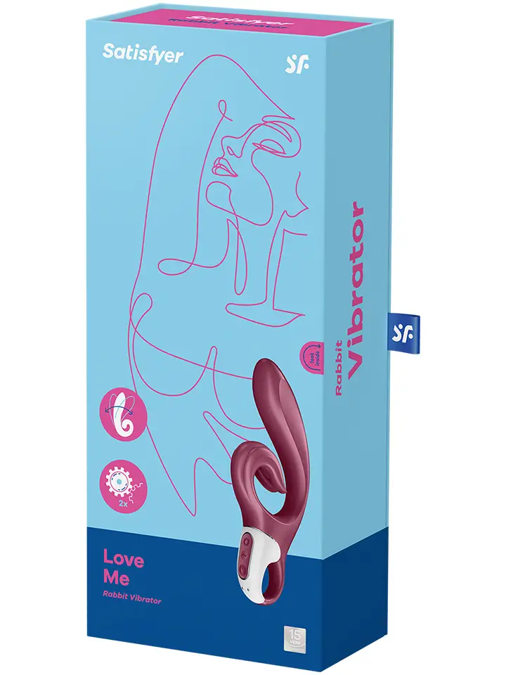 Satisfyer Love Me Rabbit Vibrator Rot - Rabbit-Vibrator 6