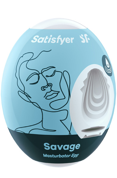 Satisfyer Masturbator-Ei Savage 3er-Pack - Eier laufen lassen 2
