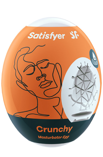 Satisfyer Masturbator-Eier Crunchy (3er-Set) - Eier laufen lassen 2