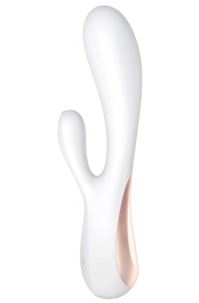 Satisfyer Mono Flex White - App-gesteuerter Kaninchen-Vibrator 3