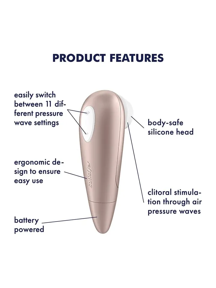 Satisfyer Number One - Luftdruck-Vibrator 3 [full]