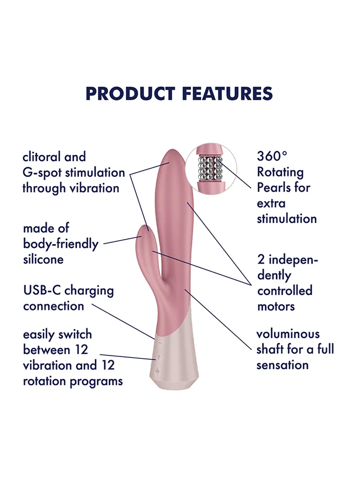 Satisfyer Pearl Bunny 1 Rabbit Vibrator With Pearls - Rabbit-Vibrator 2 [full]
