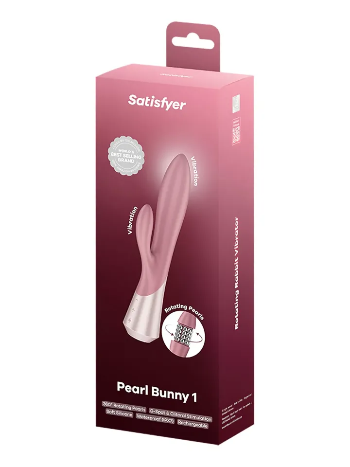 Satisfyer Pearl Bunny 1 Rabbit Vibrator With Pearls - Rabbit-Vibrator 4 [full]