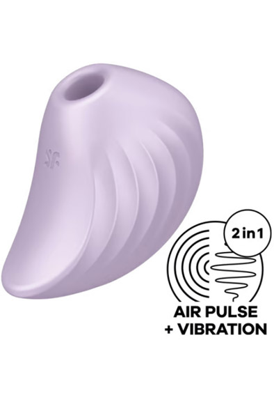 Satisfyer Pearl Diver Violet - Luftdruck-Vibrator 1
