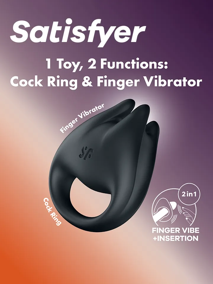 Satisfyer Perfect Pair 1 Black - Vibrierende Penispumpe 1 [full]