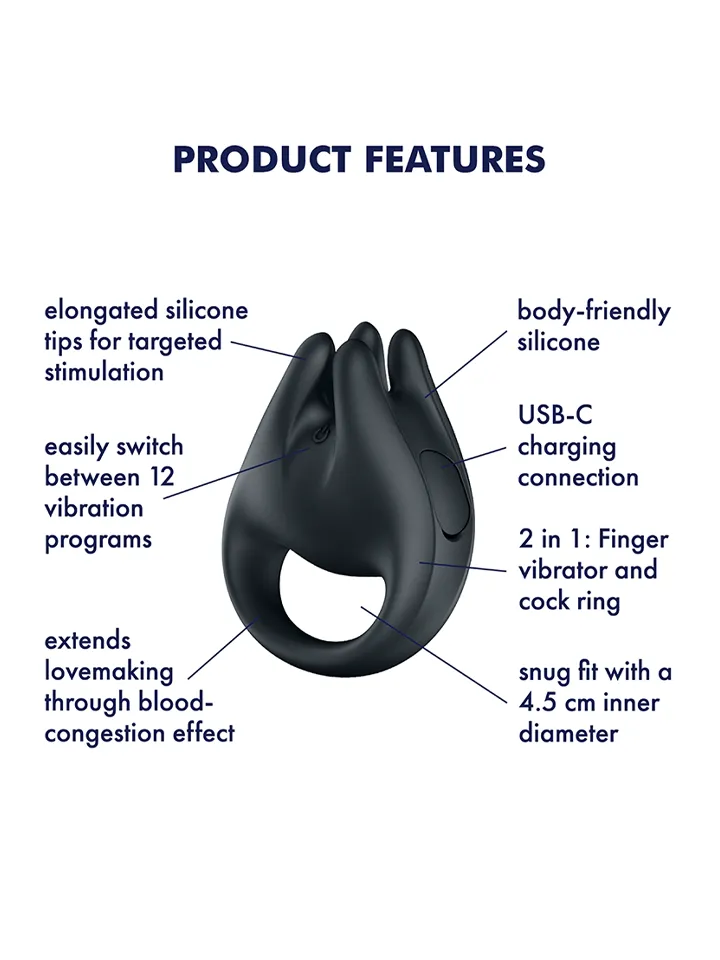 Satisfyer Perfect Pair 1 Black - Vibrierende Penispumpe 2 [full]
