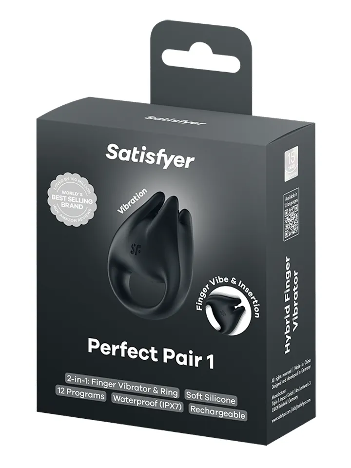 Satisfyer Perfect Pair 1 Black - Vibrierende Penispumpe 4 [full]