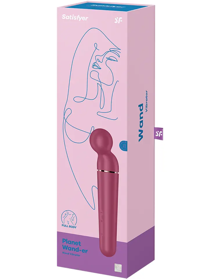 Satisfyer Planet Wand-er Berry/Rosegold - Zauberstab/Massagestab 5