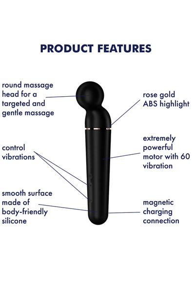 Satisfyer Planet Wand-er Black 30 cm - Zauberstab/Massagestab 2