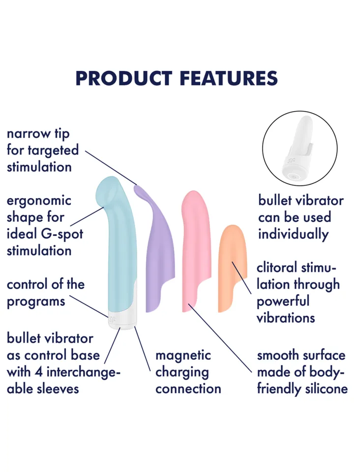 Satisfyer Playful Four 4-in-1 Vibrator Set - Vibrator-Set 2