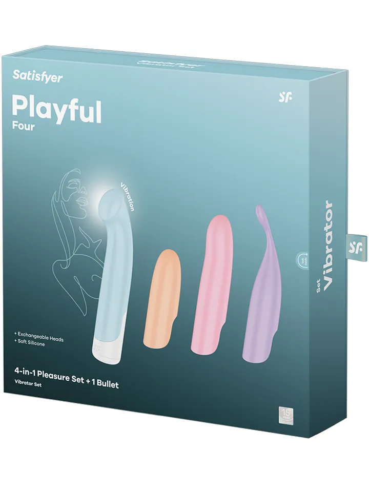 Satisfyer Playful Four 4-in-1 Vibrator Set - Vibrator-Set 4
