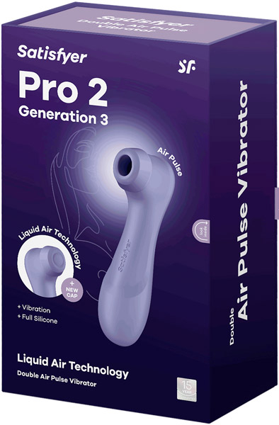 Satisfyer Pro 2 Generation 3 mit Liquid Air Lila - Luftdruck-Vibrator 7
