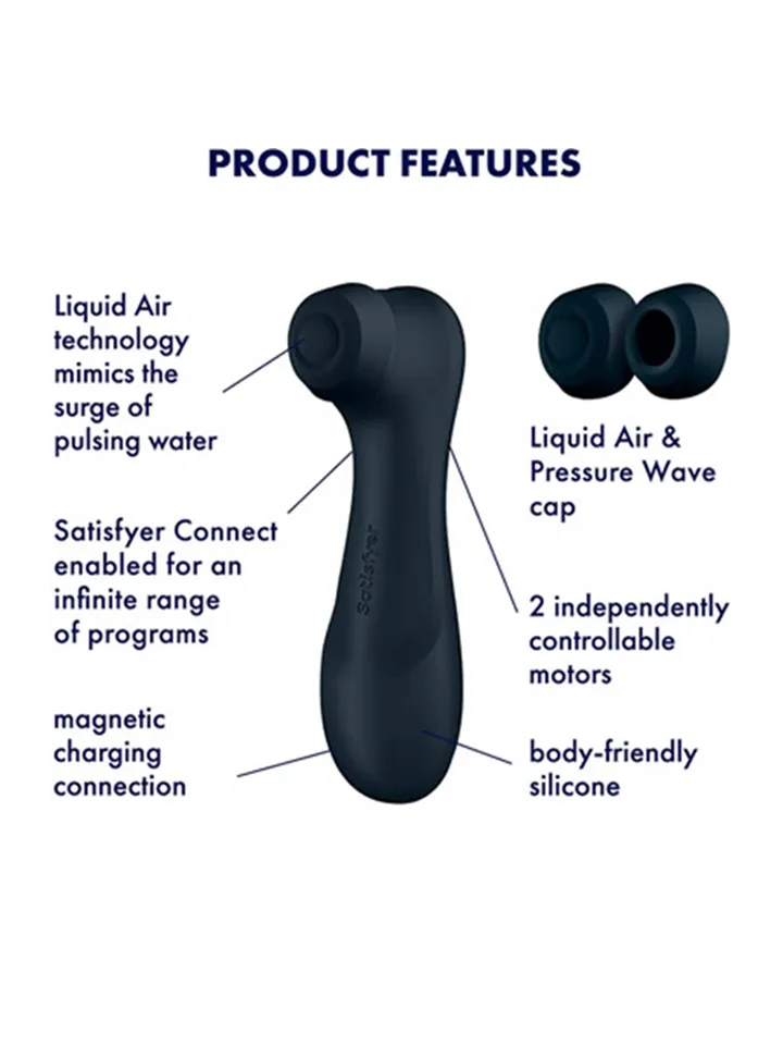 Satisfyer Pro 2 Generation 3 mit Liquid Air Schwarz - Luftdruck-Vibrator 2 [full]