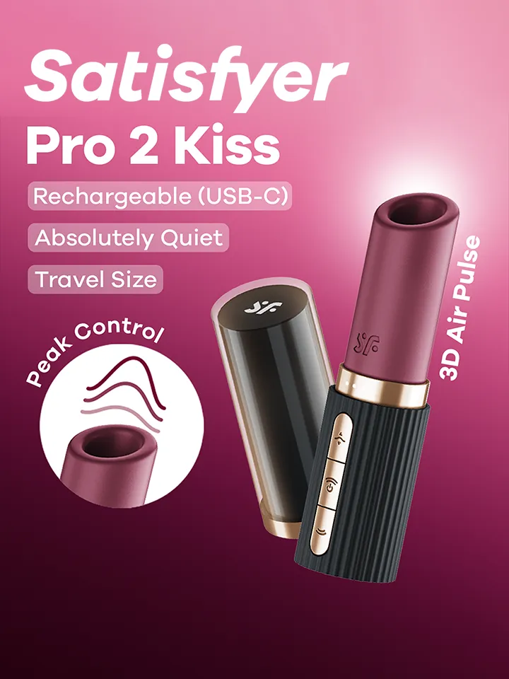 Satisfyer Pro 2 Kiss Air-Pulse-Vibrator - Luftdruck-Vibrator 1 [full]