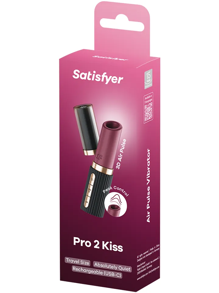 Satisfyer Pro 2 Kiss Air-Pulse-Vibrator - Luftdruck-Vibrator 7