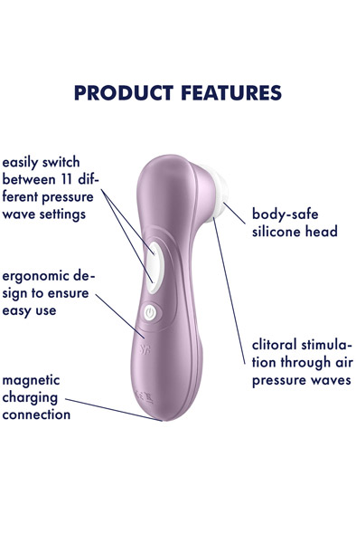 Satisfyer Pro 2 Violett - Luftdruck-Vibrator 2