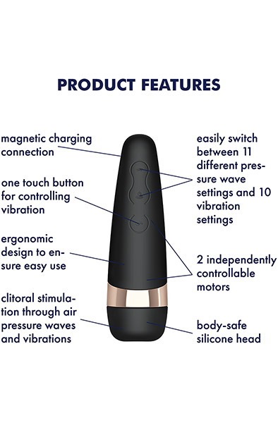 Satisfyer Pro 3 Vibration - Luftdruck-Vibrator 2