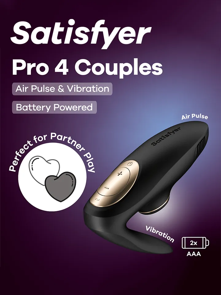 Satisfyer Pro 4 Couples Battery Powered - Paarvibrator 1 [full]