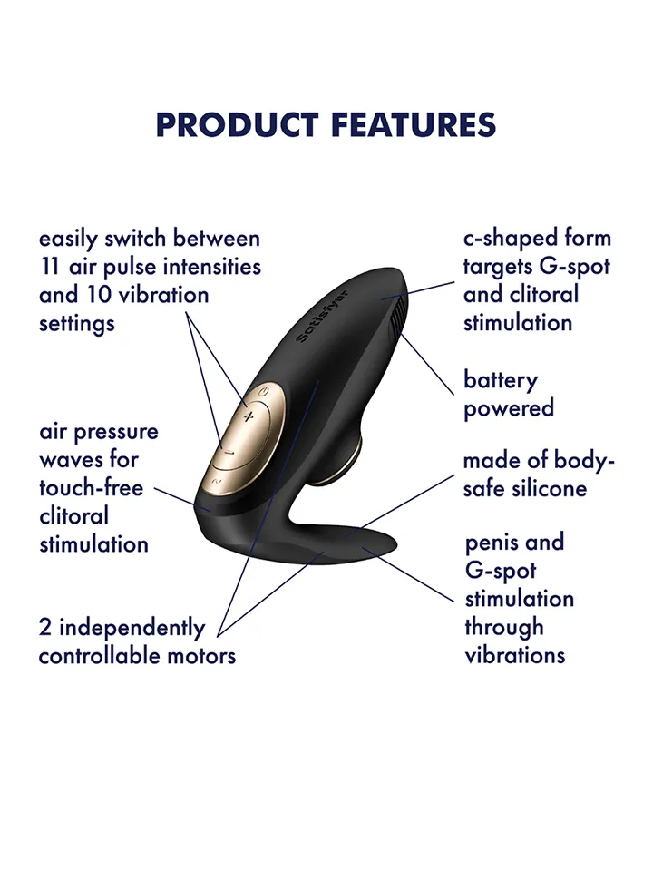 Satisfyer Pro 4 Couples Battery Powered - Paarvibrator 2 [full]