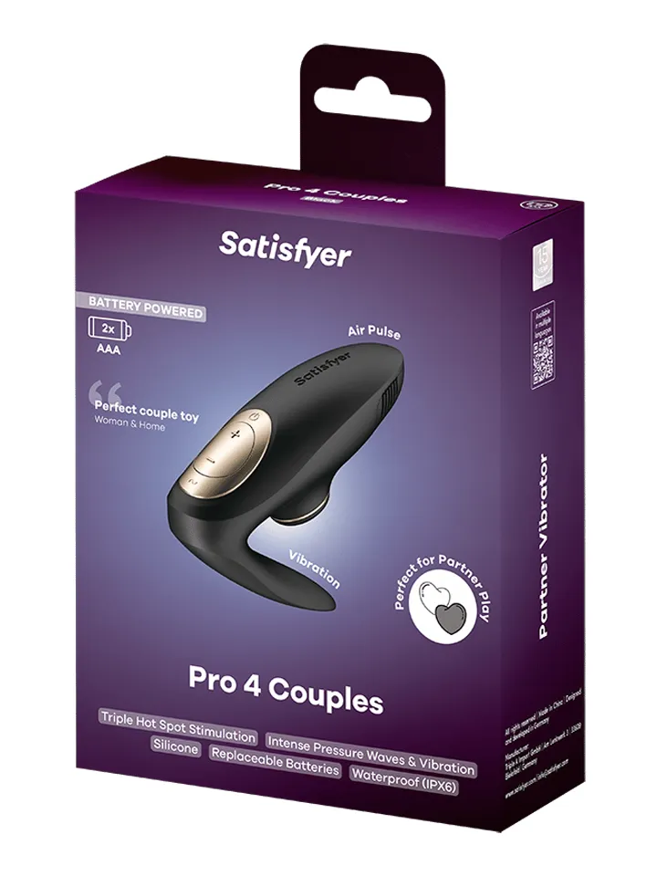 Satisfyer Pro 4 Couples Battery Powered - Paarvibrator 6 [full]