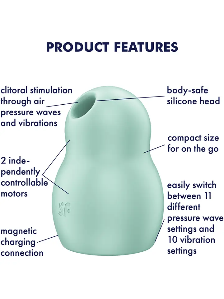 Satisfyer Pro To Go 1 Minze - Luftdruck-Vibrator 2