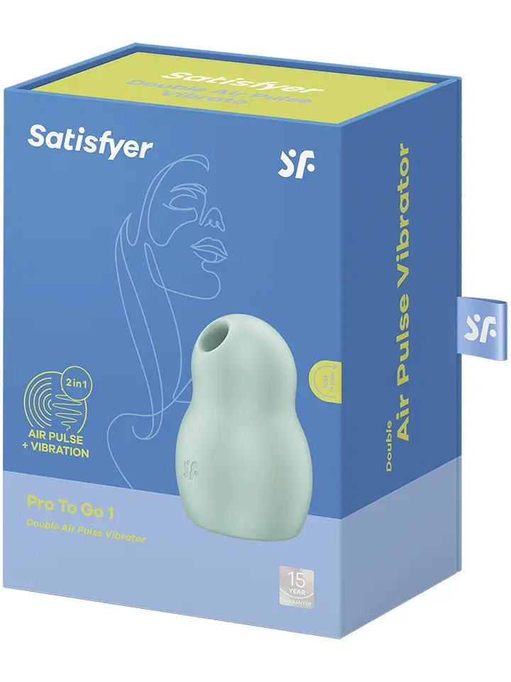 Satisfyer Pro To Go 1 Minze - Luftdruck-Vibrator 5