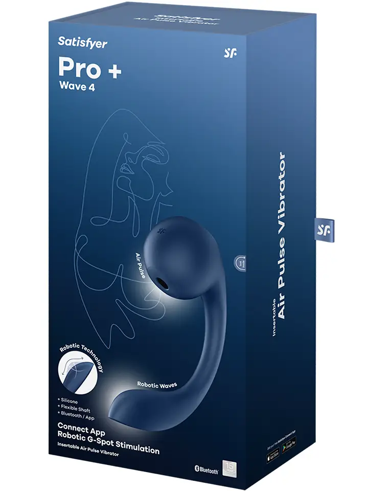 Satisfyer Pro+ Wave 4 Connect App - Luftdruck-Vibrator 6