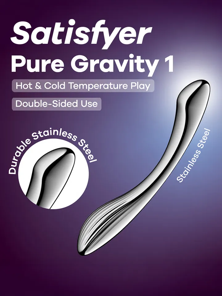 Satisfyer Pure Gravity 1 - Stahldildo 1 [full]