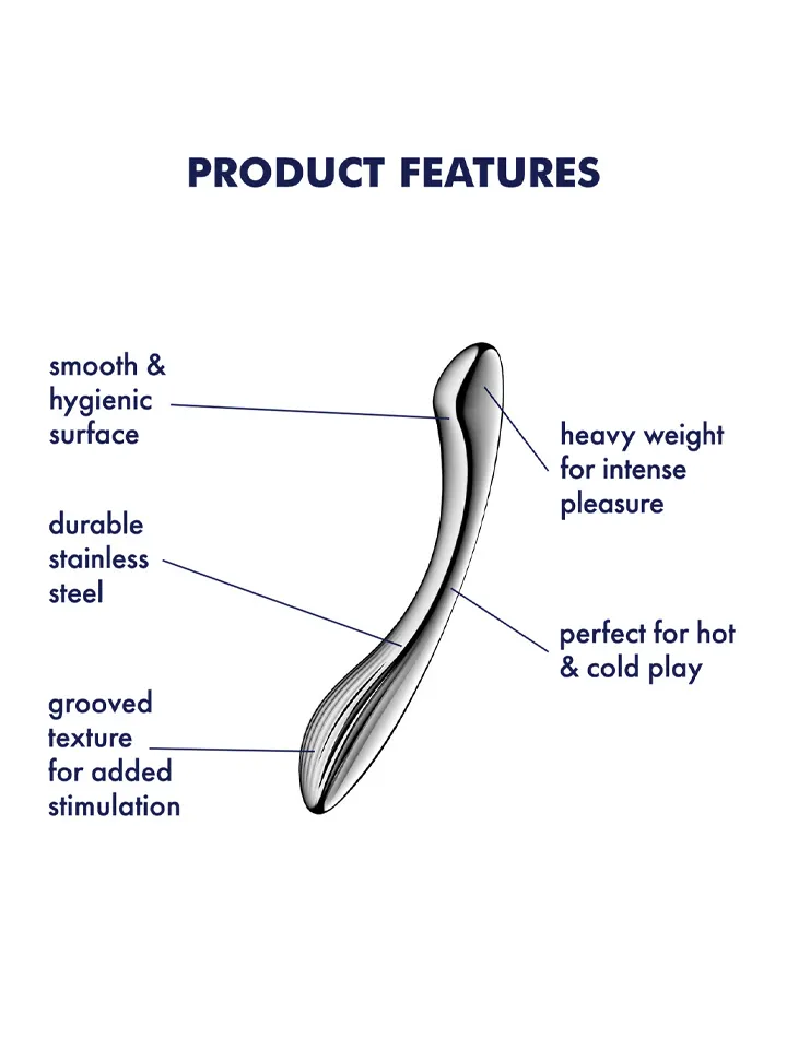 Satisfyer Pure Gravity 1 - Stahldildo 2 [full]