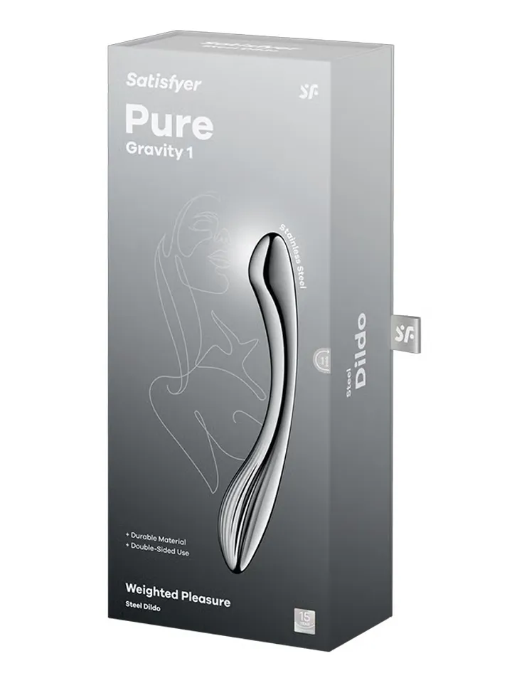 Satisfyer Pure Gravity 1 - Stahldildo 5 [full]