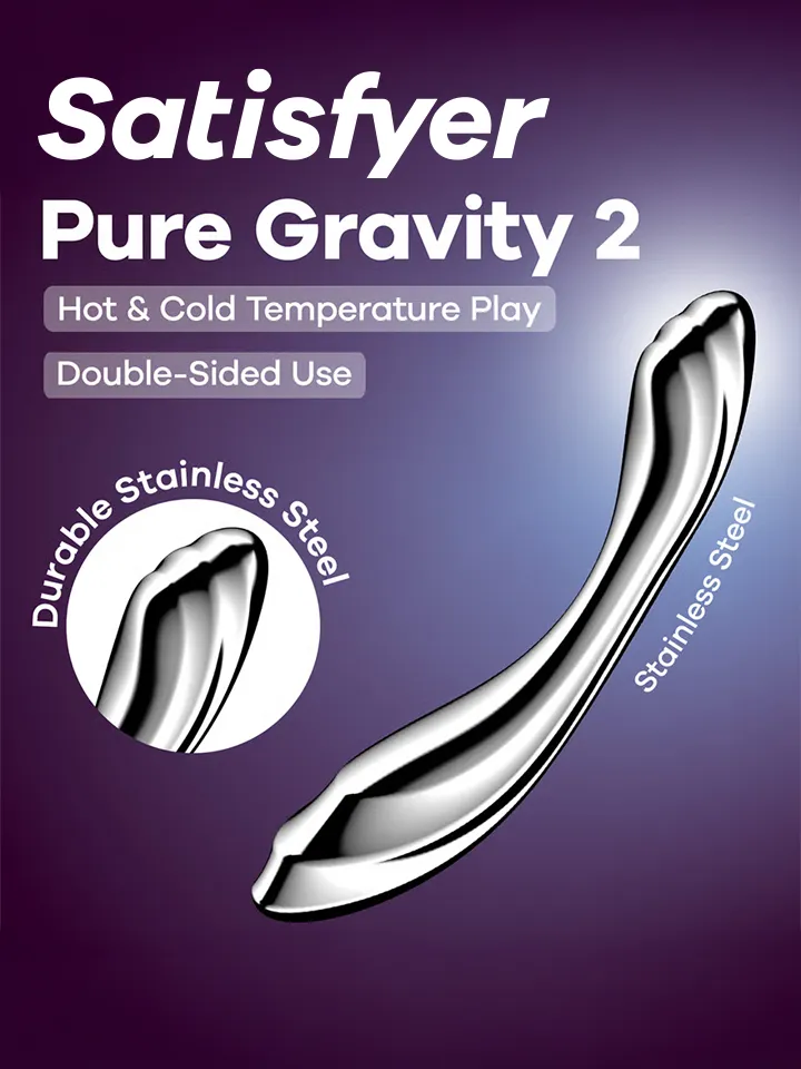 Satisfyer Pure Gravity 2 - Stahldildo 1 [full]