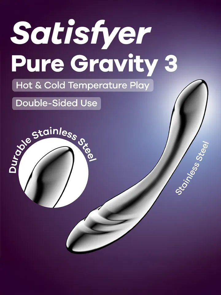 Satisfyer Pure Gravity 3 - Stahldildo 1 [full]